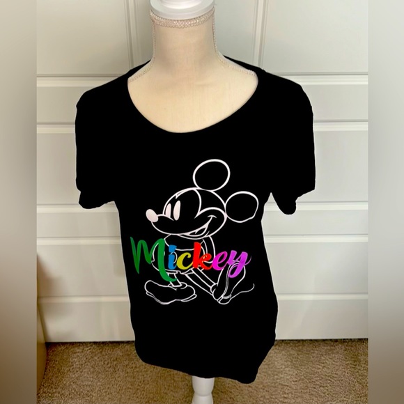 MICKEY MOUSE LADIES TOP SIZE MEDIUM - Picture 2 of 4